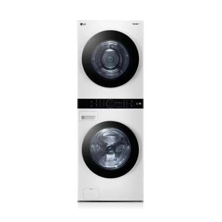 LG 트롬 워시타워 24/20kg 릴리 화이트/릴리 화이트 (W20WD)