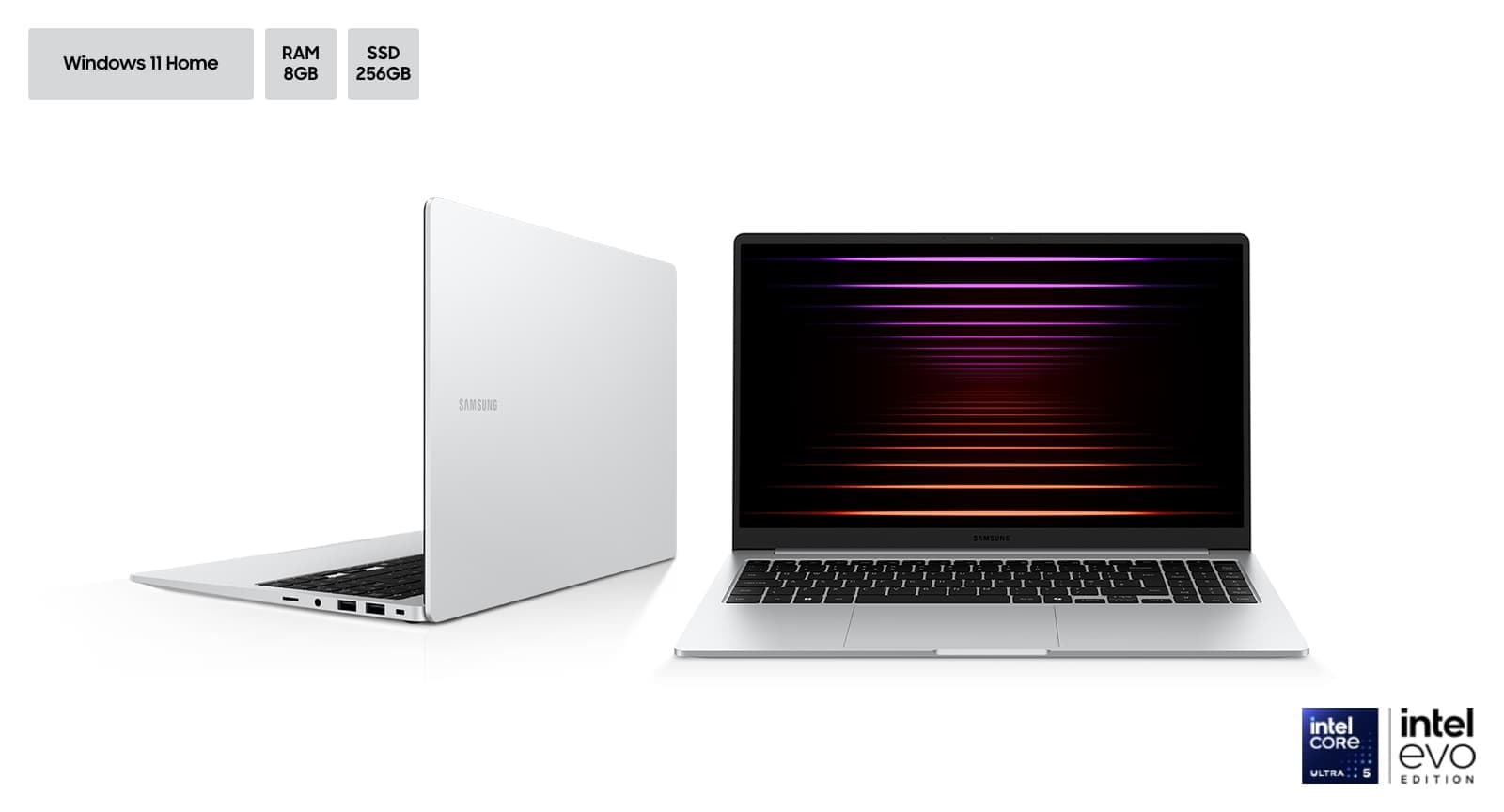 갤럭시 북5 39.6 cm Ultra 5 256GB 8GB 실버 (NT750XHD-KC58S)