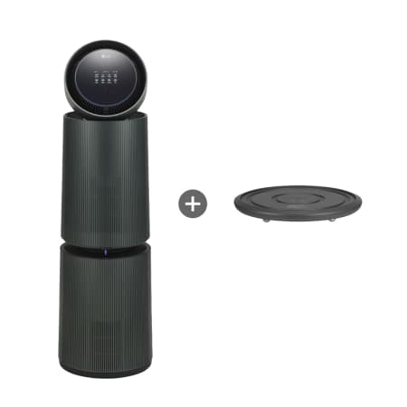 LG 퓨리케어 AI 오브제컬렉션 360˚ 공기청정기 M7 + 무빙휠 세트 (AS356NGMAM)