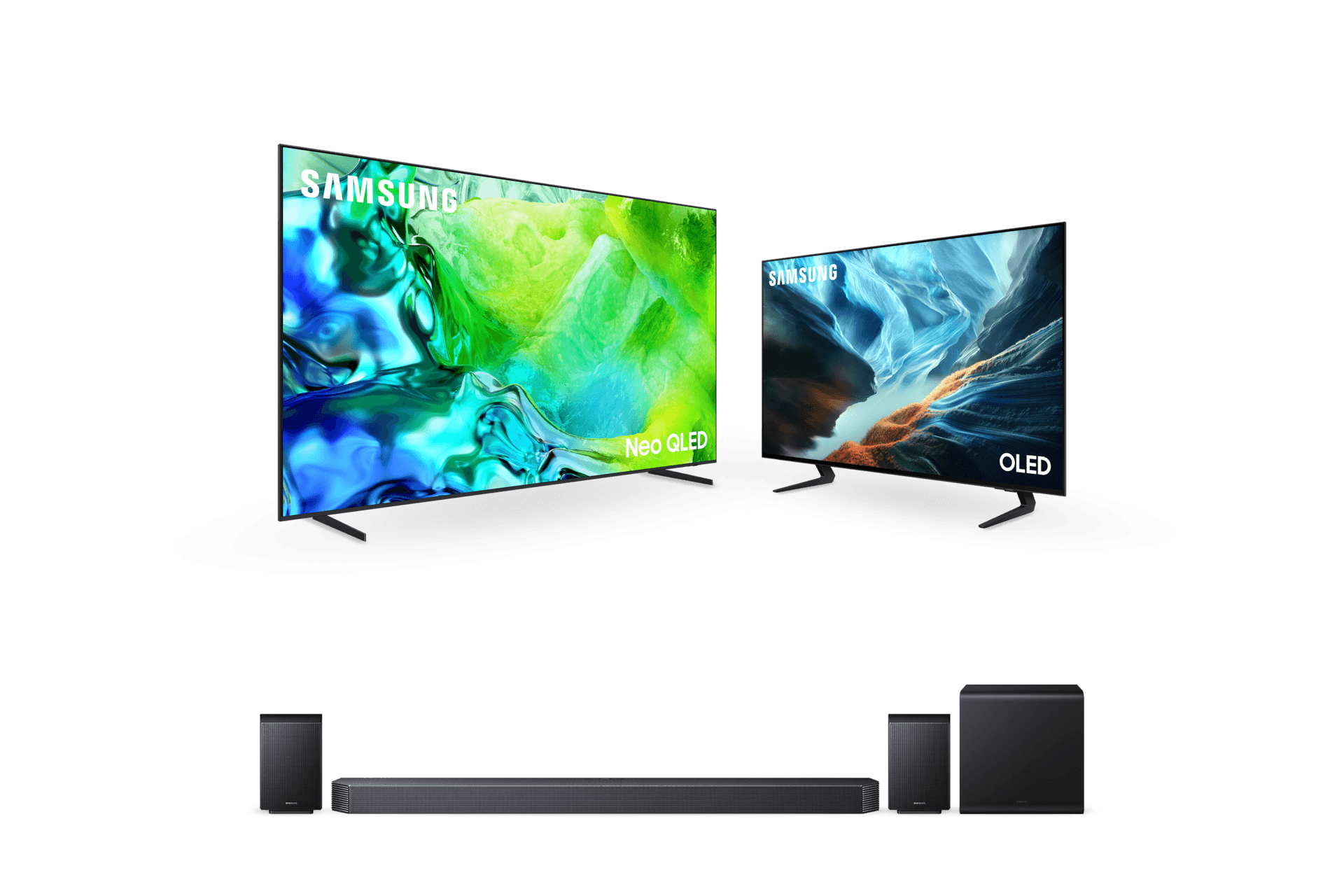 2026 Neo QLED QNH80 (252cm)+2026 OLED SH90 (105cm)+9.1.4ch 사운드바 Q930H (KQ100QNH80932O)