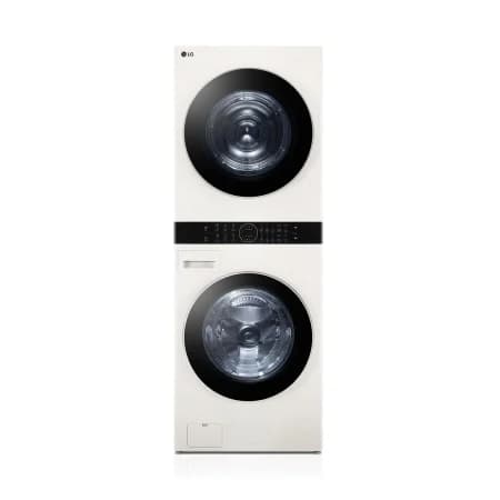 LG 트롬 오브제컬렉션 워시타워 25/21kg 네이처 베이지/네이처 베이지 (W21EEZ)