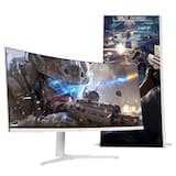 PANTHEON CQA34C80SM 화이트 FastVA 180 UWQHD PD60 멀티스탠드 무결점