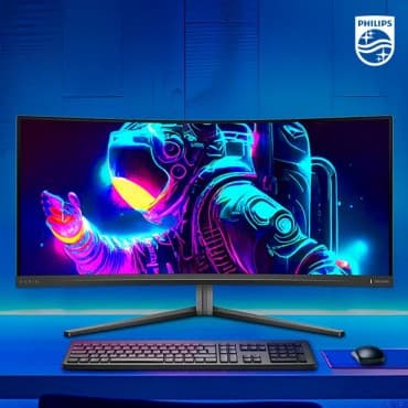에브니아 34M2C5500 34인치 커브드 VA UWQHD 180Hz HDR400 게이밍 무결점
