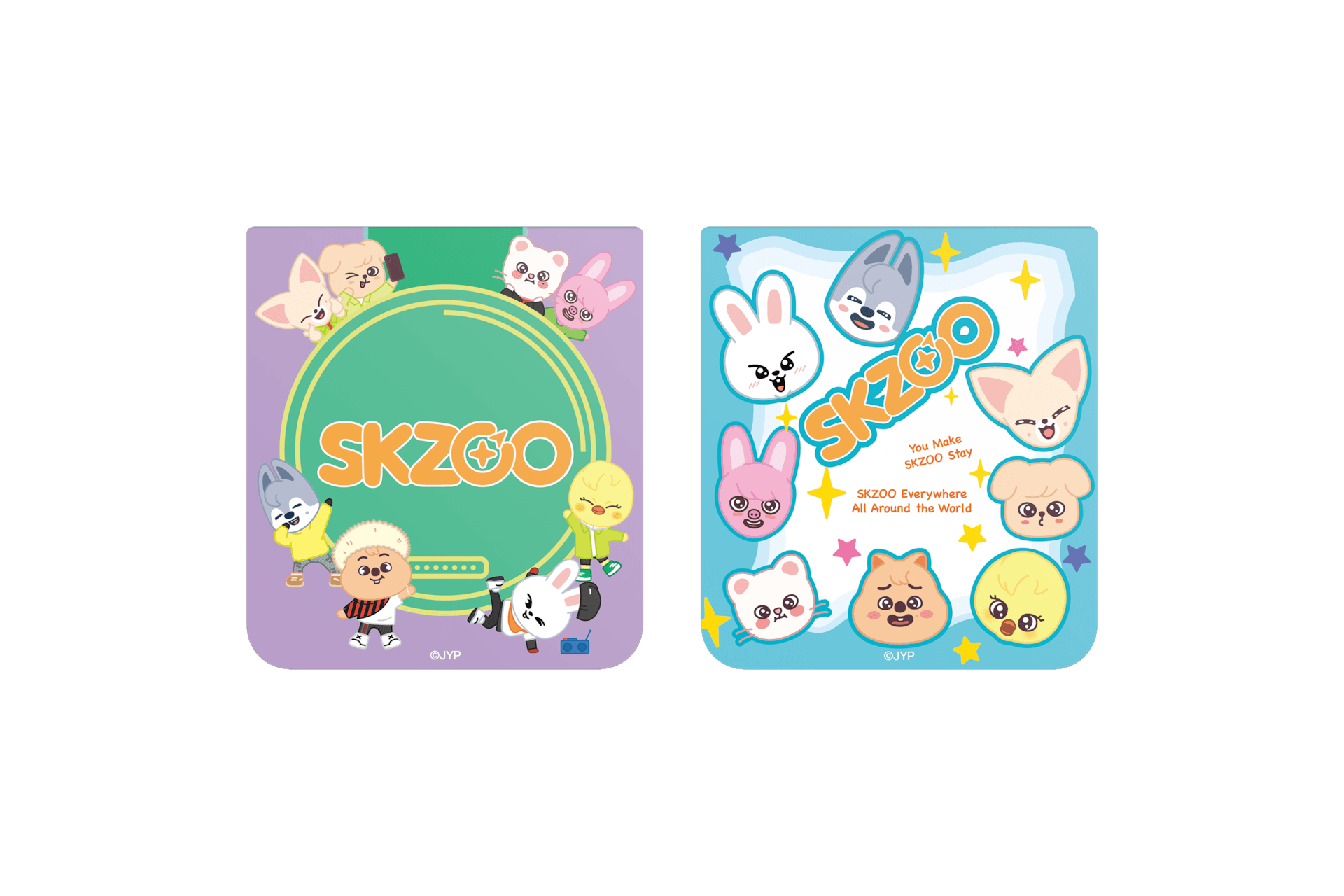 갤럭시 Z 플립5 SKZOO 플립수트 카드 (2매) (GP-TOF731SBLSK)