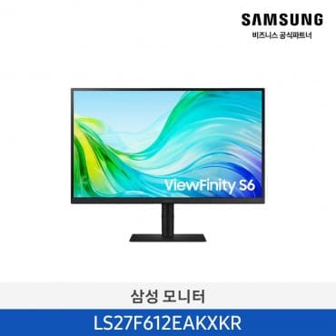 모니터 27인치 LS27F612EAKXKR (피봇/스위블/틸트)