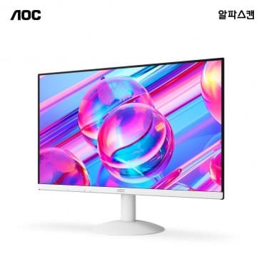 AOC 24B30 화이트 보더리스 IPS 120 시력보호 무결점