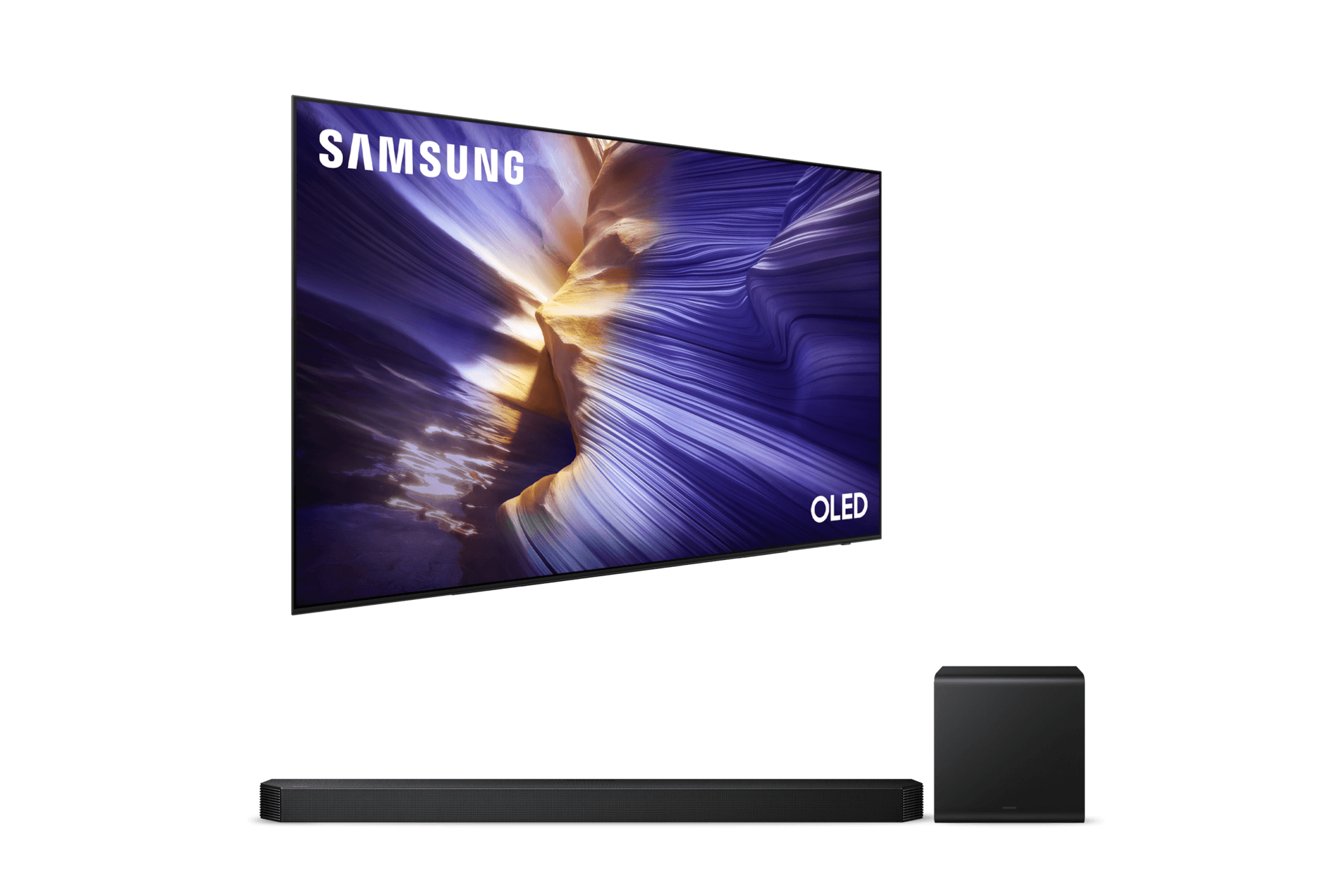 2025 OLED SF90 (209cm) 풀 모션 슬림핏 벽걸이형+5.1.2ch 사운드바 Q800F (KQ83SF90-W18)