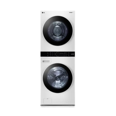 LG 트롬 워시타워 23/20kg 릴리 화이트/릴리 화이트 (W20WAN)