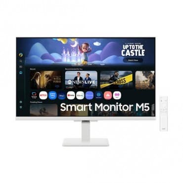 S27FM503 스마트모니터 M5 화이트 27인치 스마트TV