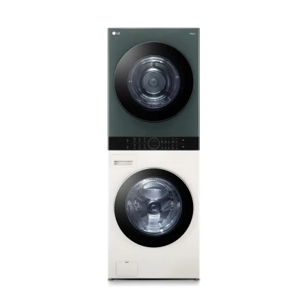 LG 트롬 오브제컬렉션 워시타워 24/20kg 네이처 그린/네이처 베이지 (W20EGZ)
