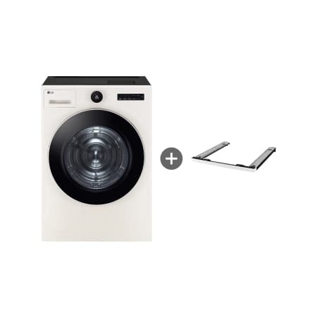 LG 트롬 오브제컬렉션 건조기+스태킹키트 21kg 네이처 베이지 (RD21ESE-KE)