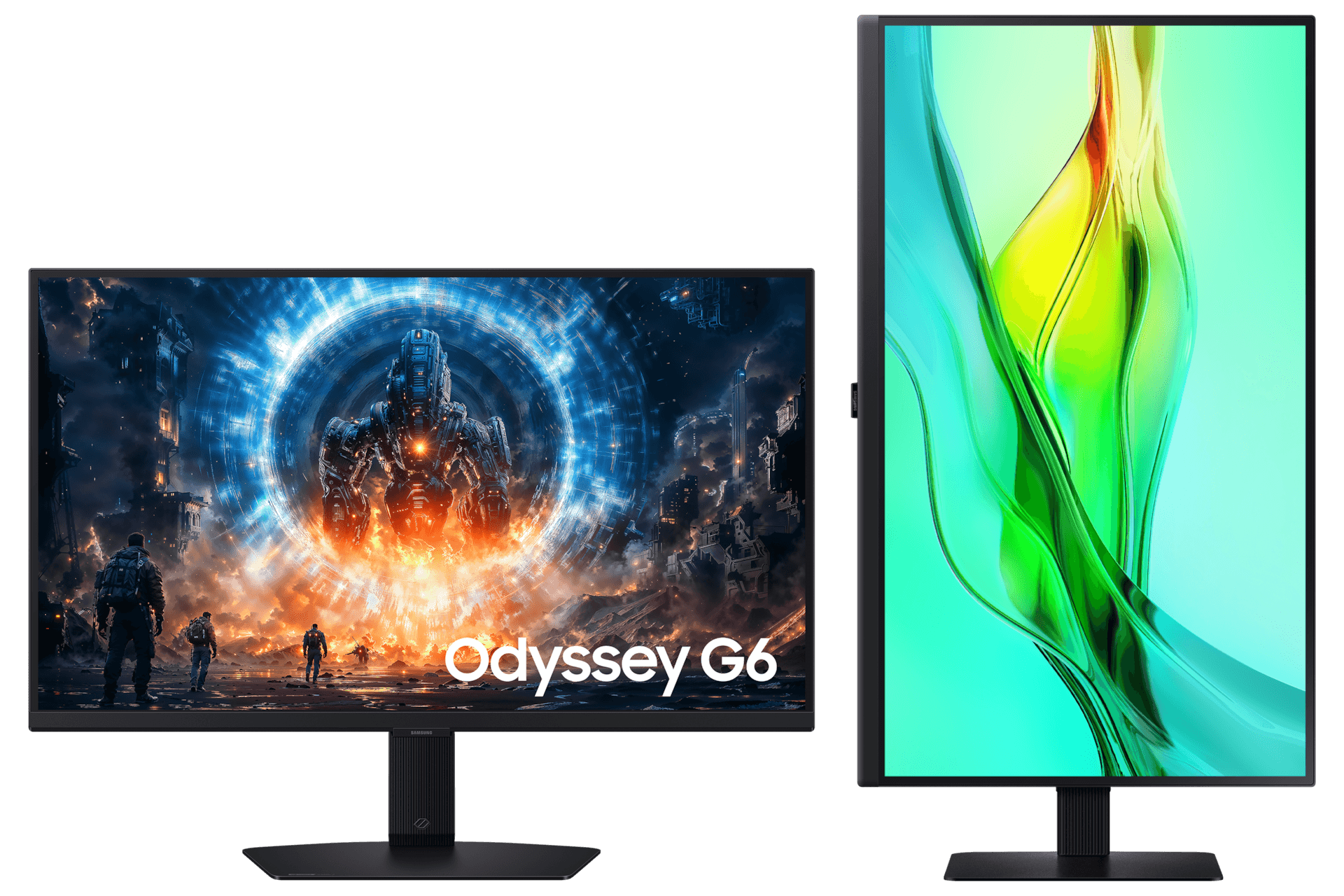 오디세이 G60F QHD + 뷰피니티 S60UH QHD 패키지 (LS27FG600D604U)
