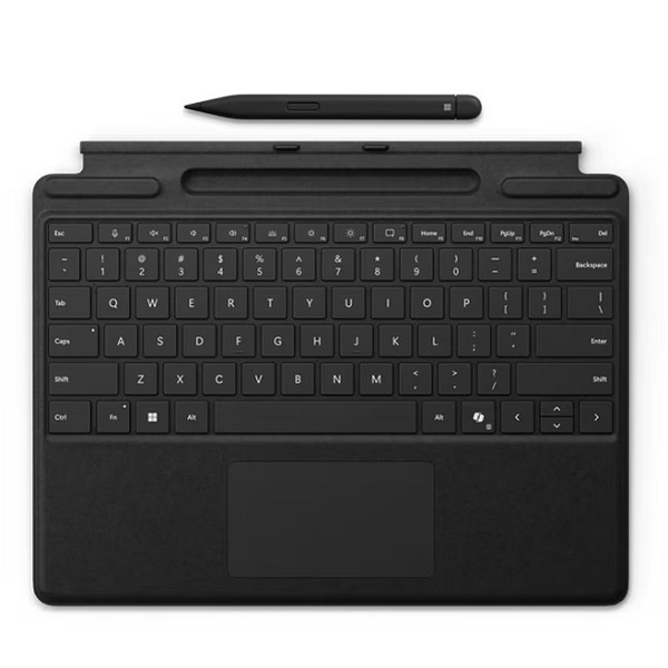 Surface Com (8X8-00157) Pro Type Cover Black & Slim Pen2 - DW