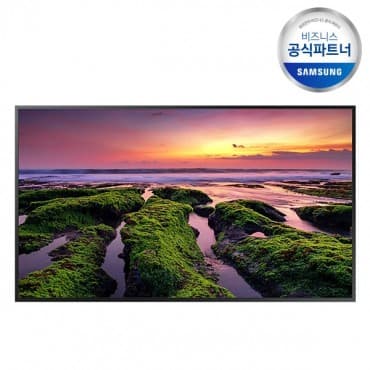 4K UHD 65인치 사이니지 TV 모니터 LH65QBBEBGCXKR 세로 벽걸이형
