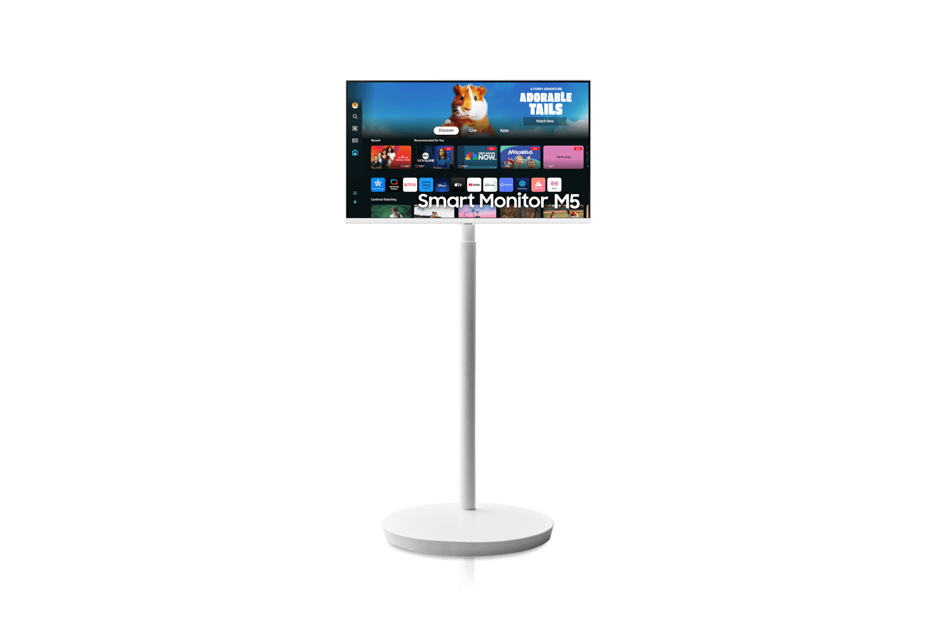 2024 무빙스타일 M5 (M50D) 화이트 (80.1 cm) (LS32DM503EK-ST)