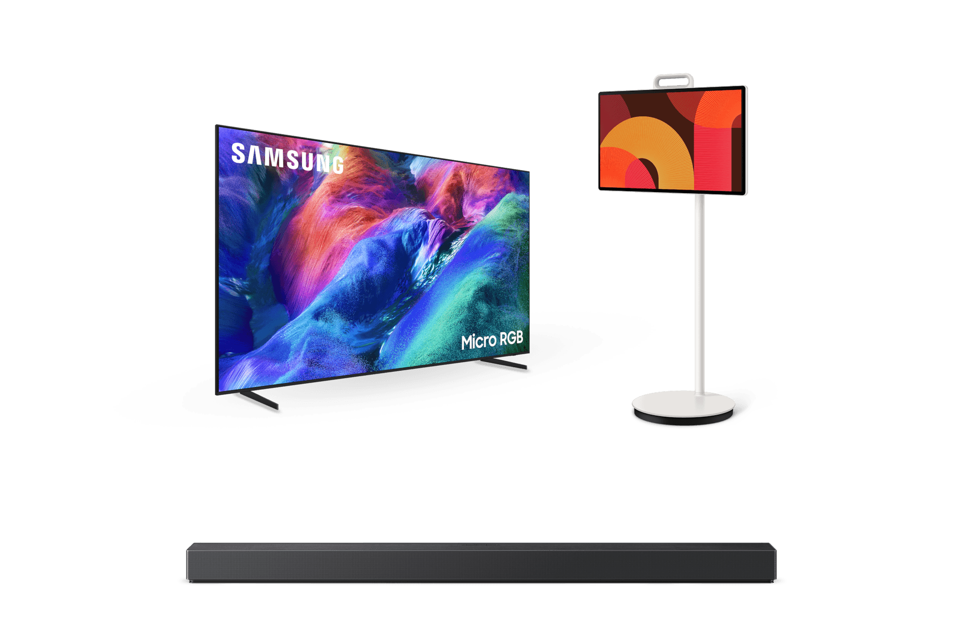 2026 Micro RGB RH85 (252cm)+2025 The Movingstyle+7.1.2ch 올인원 사운드바 QS90H (KMR100RH85S9L7)