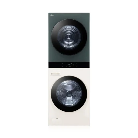 LG 트롬 오브제컬렉션 워시타워 25/21kg 네이처 그린/네이처 베이지 (WL21EGN)
