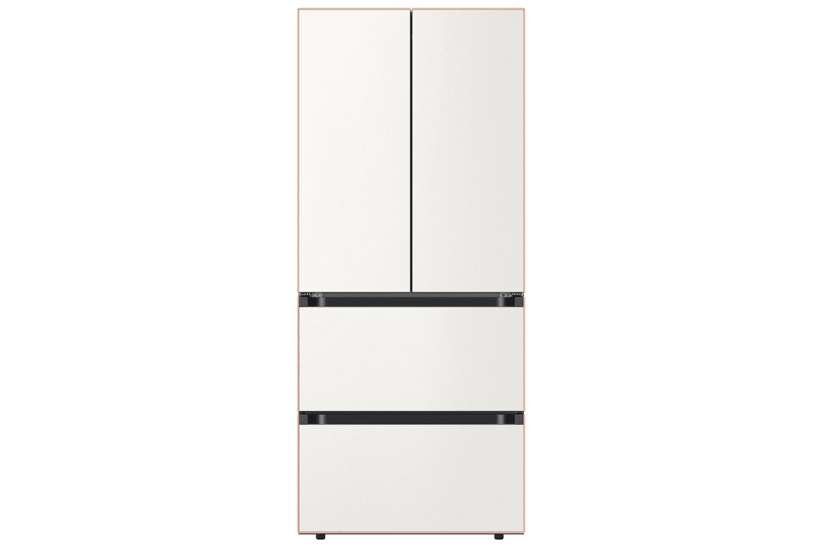 Infinite Line 김치플러스 4도어 키친핏 420L (글래스 쿨링커버) (RQ42C99T2W5G)