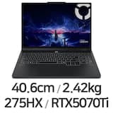 LEGION Pro 5 16IAX10H U9 5070Ti Plus 83LU000UKR (U9 275HX/32GB/1TB/RTX5070Ti)(2TB SSD 교체+W11P)
