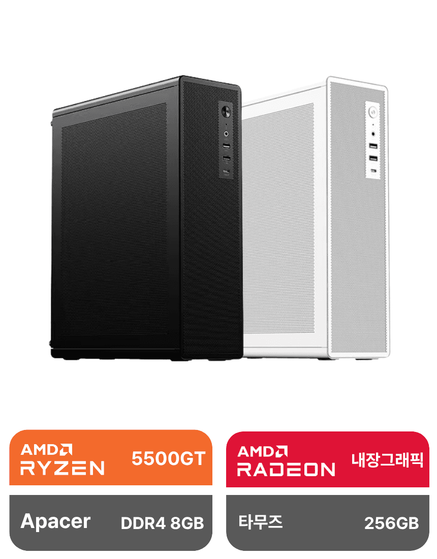 AMD Minimal Office #08 (5500GT/8GB/256GB)
