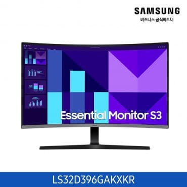 LS32D396GAKXKR 32인치 커브드 VA FHD 100Hz 틸트