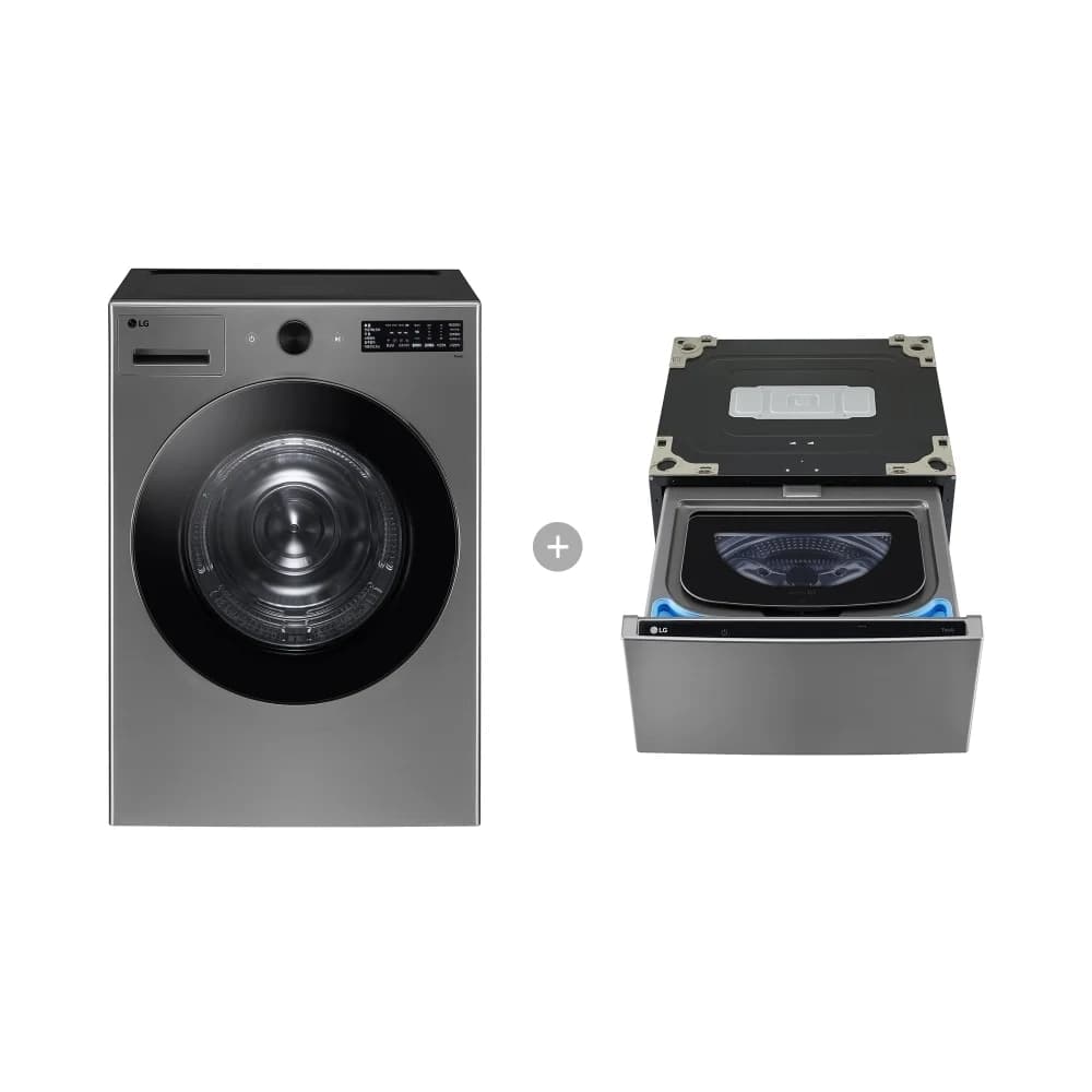LG 트롬 오브제컬렉션 건조기+미니워시 19kg (RG19VNX)