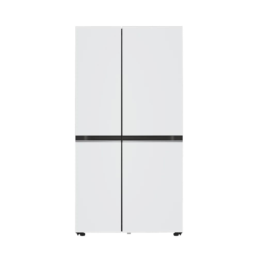 LG 디오스 오브제컬렉션 베이직 냉장고 832L 화이트/화이트 (S834MWW12)