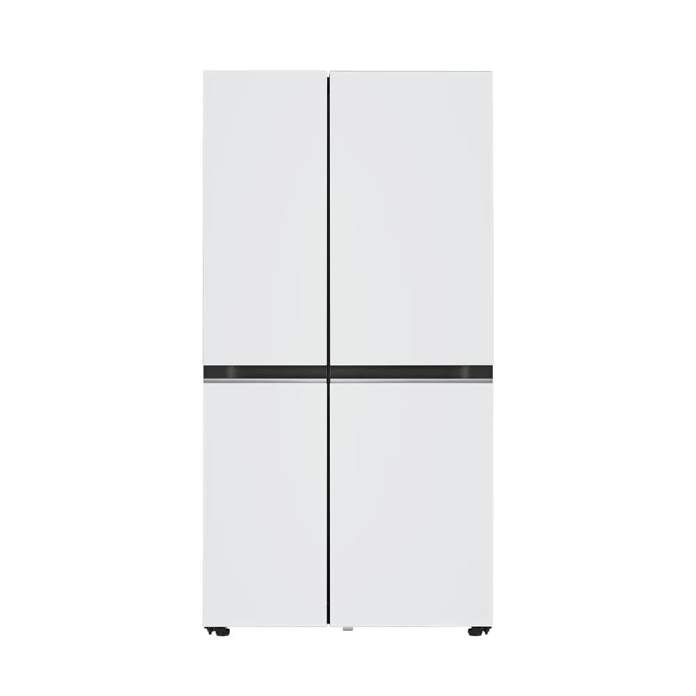 LG 디오스 오브제컬렉션 베이직 냉장고 832L 화이트/화이트 (S834MWW1D)