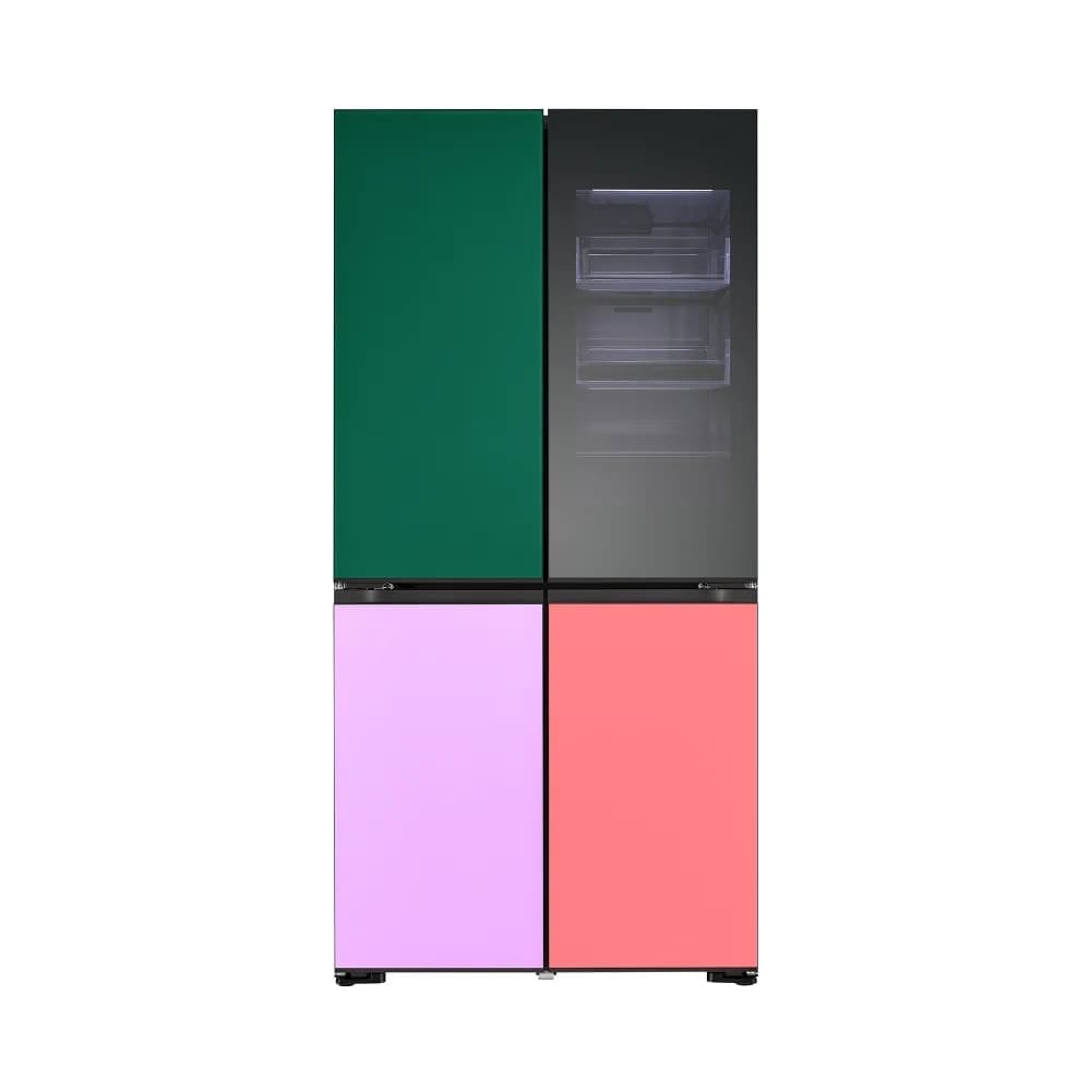 LG 디오스 오브제컬렉션 무드업 냉장고 (노크온) 829L 도어 색상 가변 (M874GNN3A1)