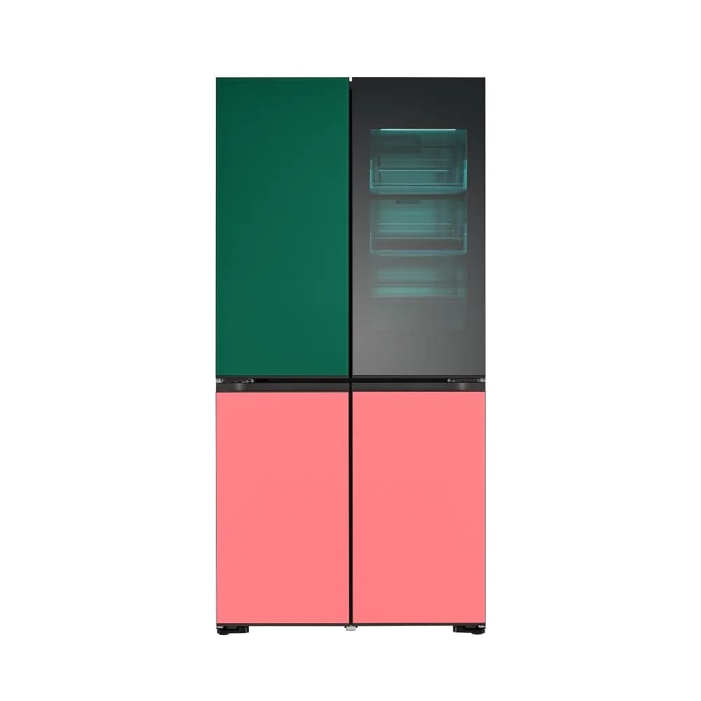 LG 디오스 오브제컬렉션 무드업 빌트인 타입 냉장고 (노크온) 610L 도어 색상 가변 (M624GNN3A2)