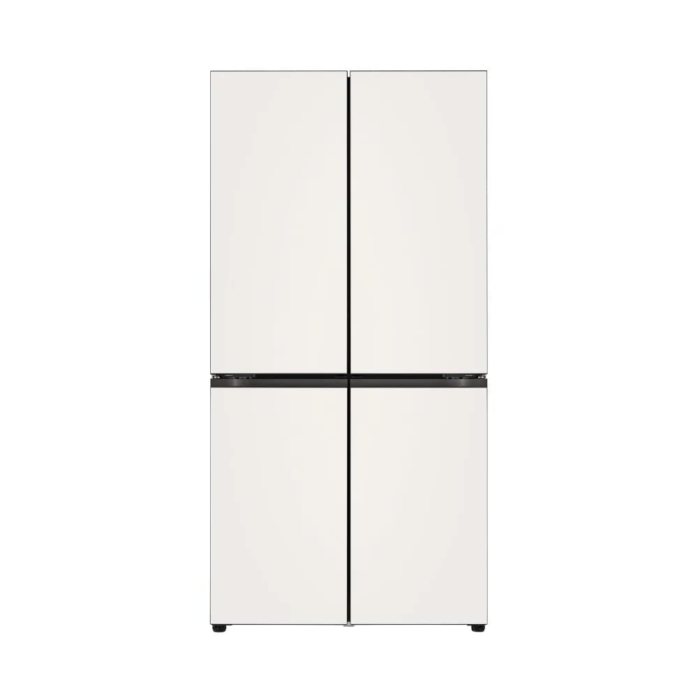 LG 디오스 오브제컬렉션 STEM 베이직 냉장고 (더블매직스페이스) 854L 색상 베이지/베이지 (M875GBB282)