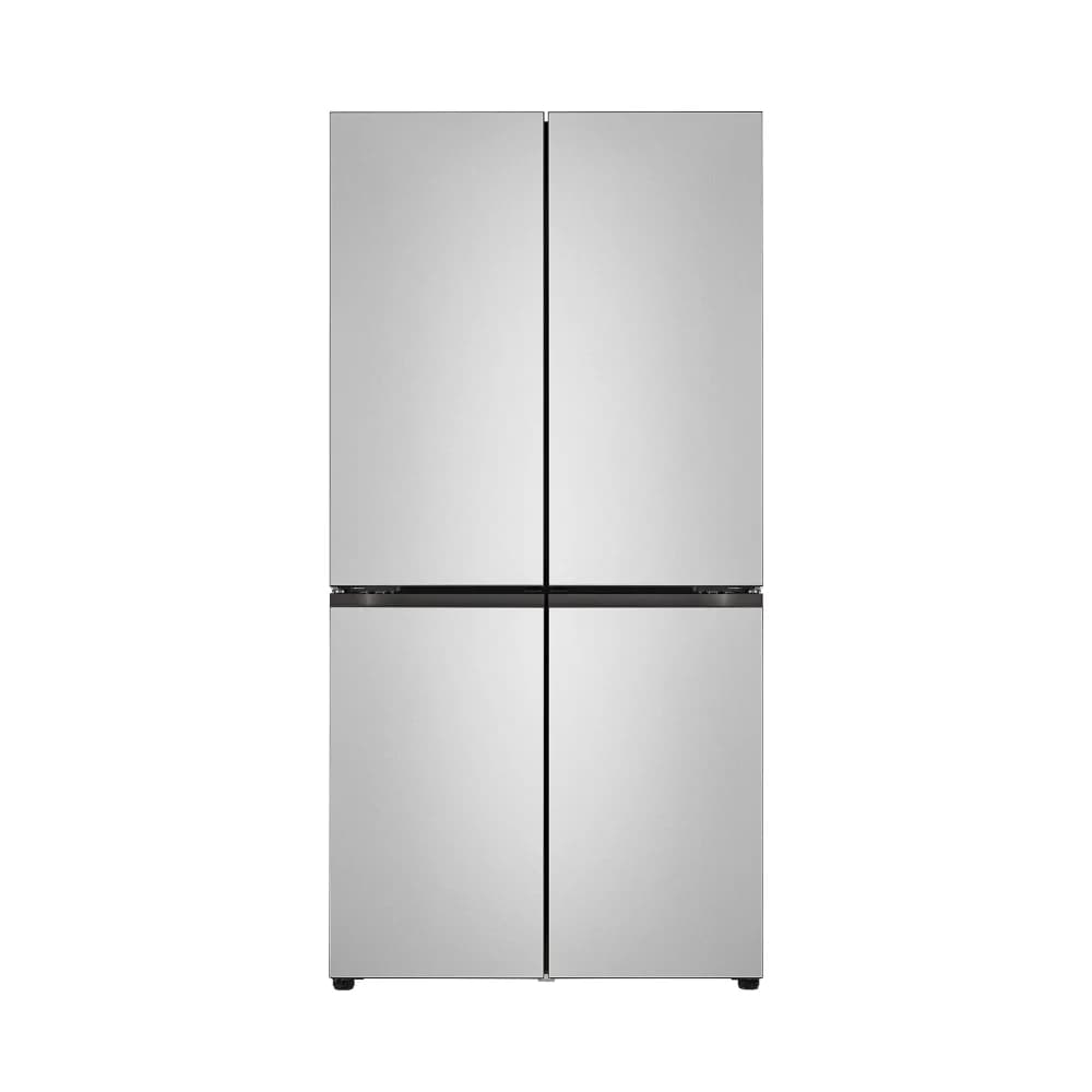 LG 디오스 오브제컬렉션 STEM 베이직 냉장고 (더블매직스페이스) 854L 실버/실버 (M875SVV282S (본체 : M875AAA282)) (M875SVV282S)