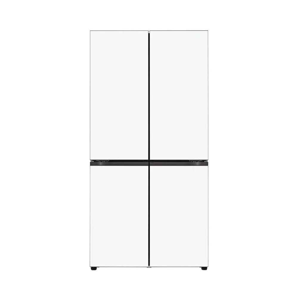 LG 디오스 오브제컬렉션 STEM 베이직 냉장고 (더블매직스페이스) 854L 크림 화이트/크림 화이트 (M875MHH282S (본체 : M875AAA282)) (M875MHH282S)