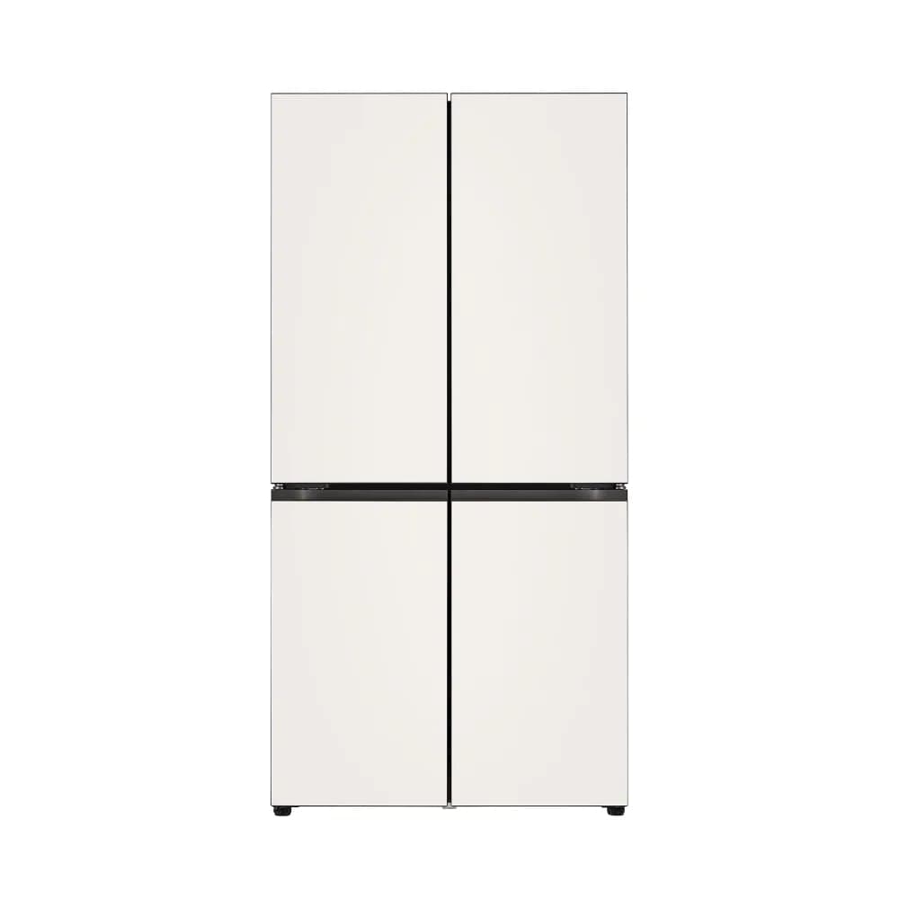 LG 디오스 오브제컬렉션 베이직 냉장고 870L 베이지/베이지 (H875GBB012)