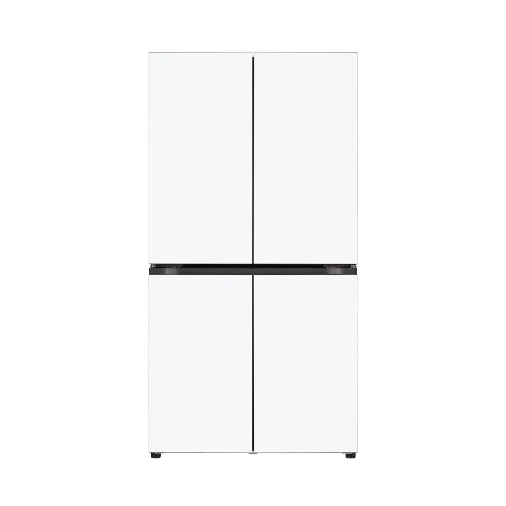 LG 디오스 오브제컬렉션 베이직 냉장고 870L 크림 화이트/크림 화이트 (T875MHH012)