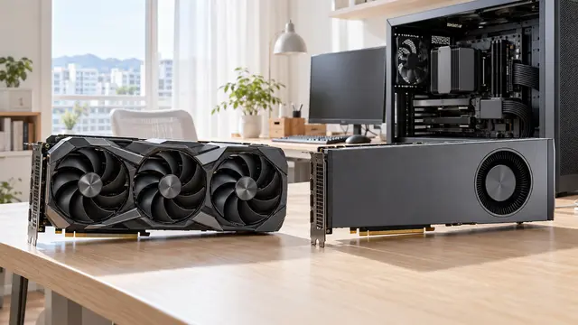[꾸다Pay Biz] RTX 4090 vs RTX 6000 Ada – AI PC GPU 비교